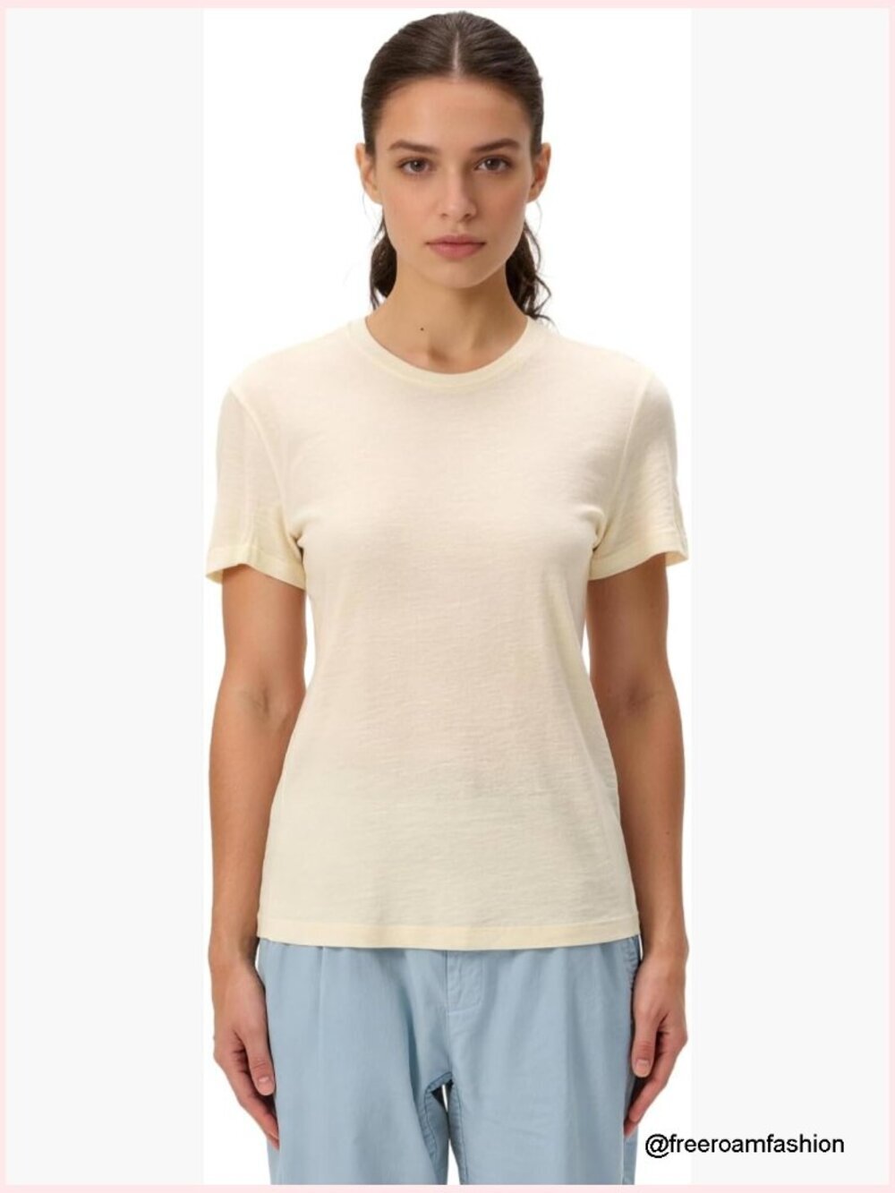 100% 15.5 Micron Merino Wool T-Shirt, Lightweight Athletic Short Sleeve Tee